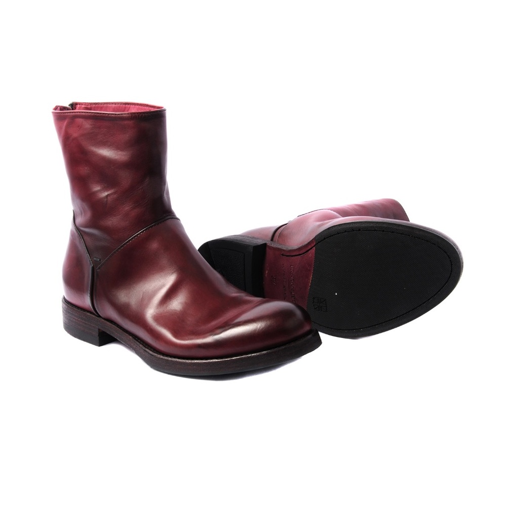 Pantanetti Ankle boot Brushed & hand-dyed leather - Picture 5 of 6